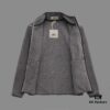 6931a2b0ccd8ab3d7af96ca7 Hermes (Complete Three Labels) 2024 Autumn/Winter Men's Cardigan Crewneck Jacket, Imported Double-Sided Fleece Fabric