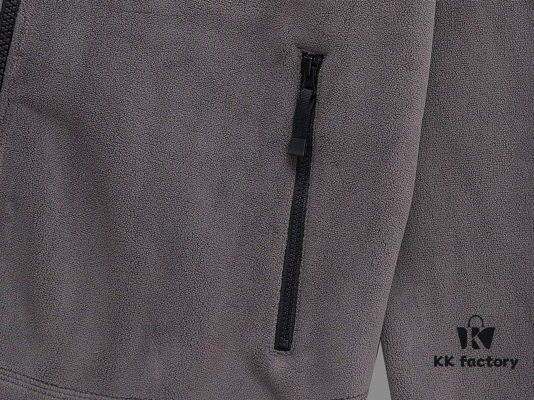 6931a2b2ccd8ab3d7af96cca Hermes (Complete Three Labels) 2024 Fall/Winter Men's Cardigan Crewneck Jacket Imported Double-Sided Fleece Fabric