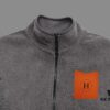 6931a2b5ccd8ab3d7af96d13 Hermes (Complete Three Labels) 2024 Autumn-Winter Men's Cardigan Turtleneck Jacket, Imported Double-Sided Fleece Fabric