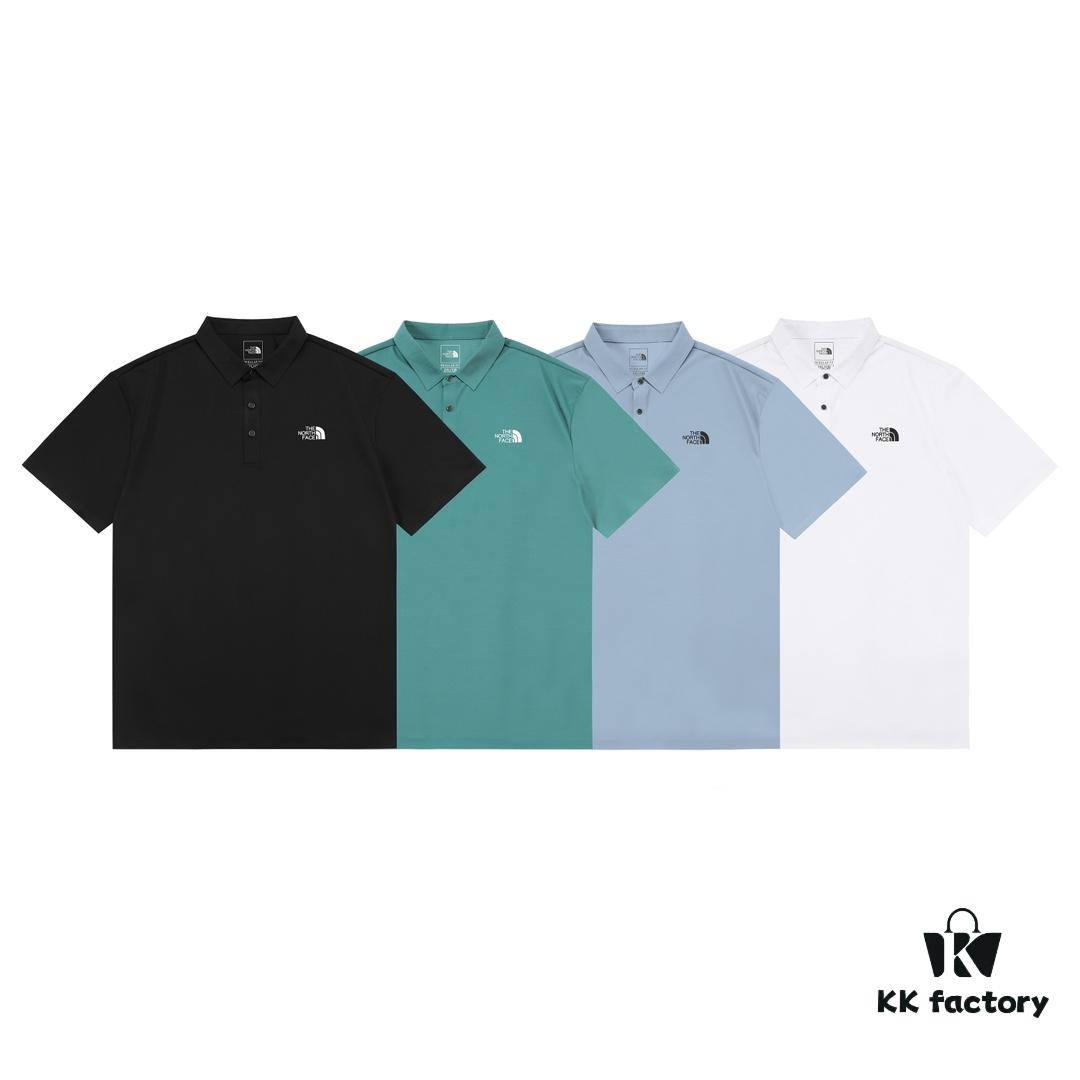 6931a2b7ccd8ab3d7af96d32 THE NORTH FACE 2025 New Arrival 3D Logo Sport Comfort Ice-Silk Lightweight Breathable Unisex Casual Polo Shirt