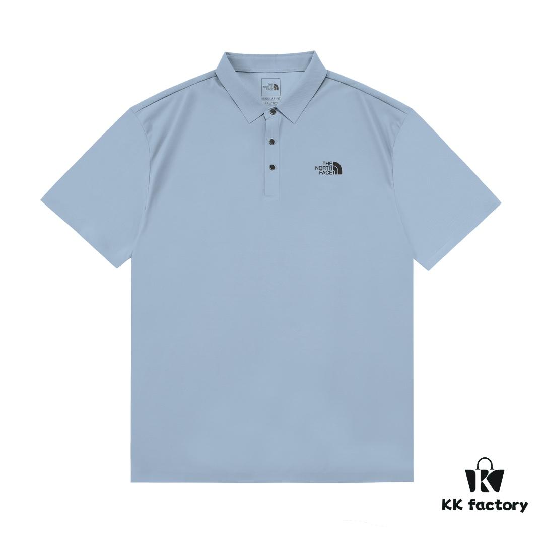 6931a2b8ccd8ab3d7af96d3c THE NORTH FACE 2025 New Arrival 3D Logo Sport Comfort Ice-Silk Lightweight Breathable Unisex Casual Polo Shirt