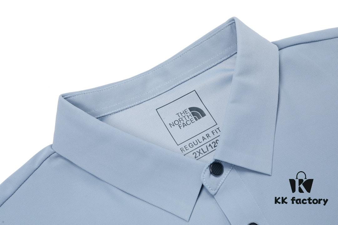 6931a2b8ccd8ab3d7af96d3f THE NORTH FACE 2025 New Arrival 3D Logo Sport Comfort Ice-Silk Lightweight Breathable Unisex Casual Polo Shirt