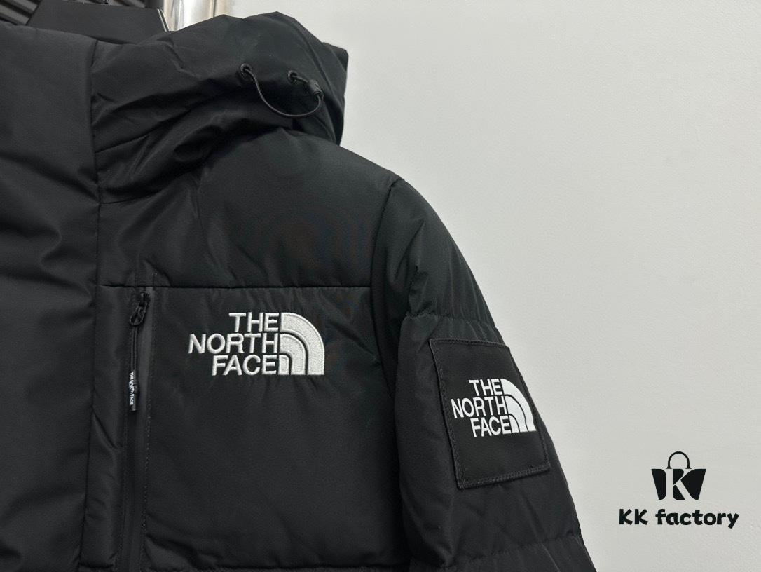 6931a2cdccd8ab3d7af96ec0 THE NORTH FACE NEVER STOP EXPLORING Series Long-Length Down Jacket - Unisex Workwear Style with Hood, Waterproof and Windproof Fabric, 800 Fill Power White Goose Down