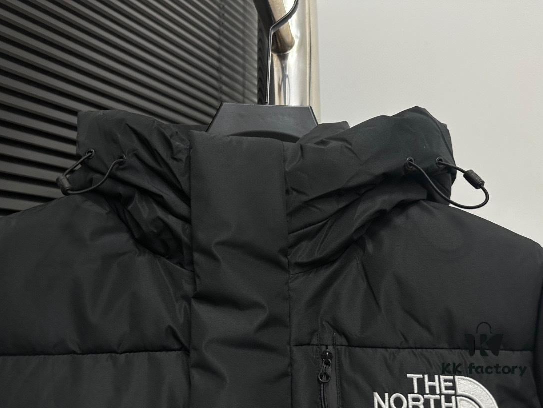 6931a2cdccd8ab3d7af96ec1 THE NORTH FACE NEVER STOP EXPLORING Series Long-Length Down Jacket - Unisex Workwear Style with Hood, Waterproof and Windproof Fabric, 800 Fill Power White Goose Down