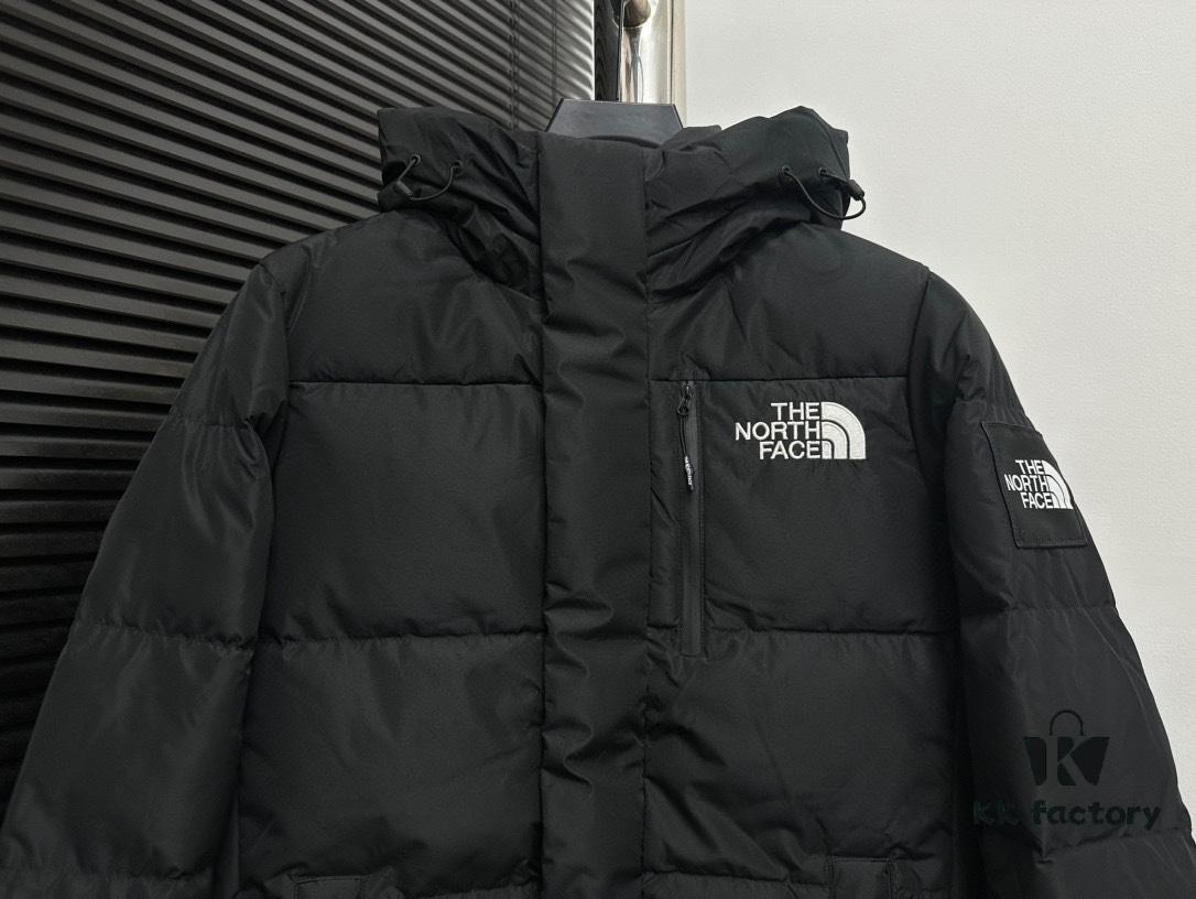 6931a2cdccd8ab3d7af96ec2 THE NORTH FACE NEVER STOP EXPLORING Series Long-Length Down Jacket - Unisex Workwear Style with Hood, Waterproof and Windproof Fabric, 800 Fill Power White Goose Down