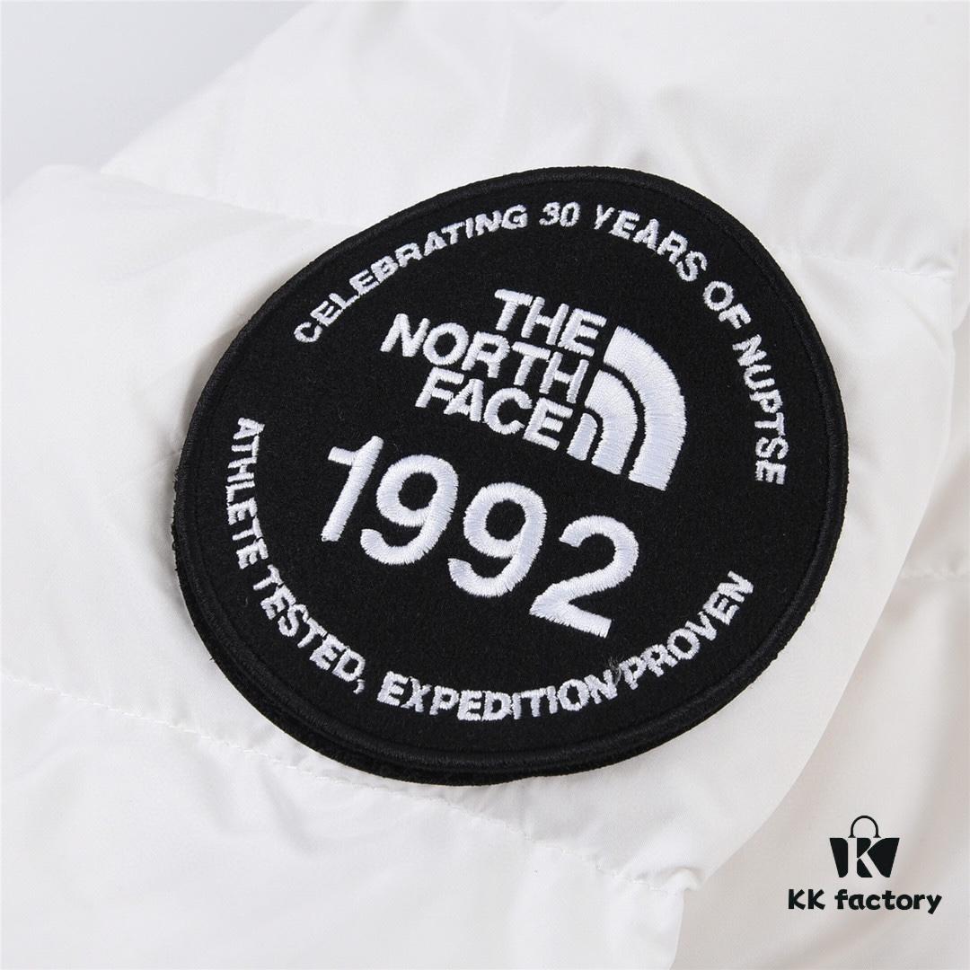 THE NORTH FACE 1992 Cloud Print Black Down Jacket - Unisex (Top Version)