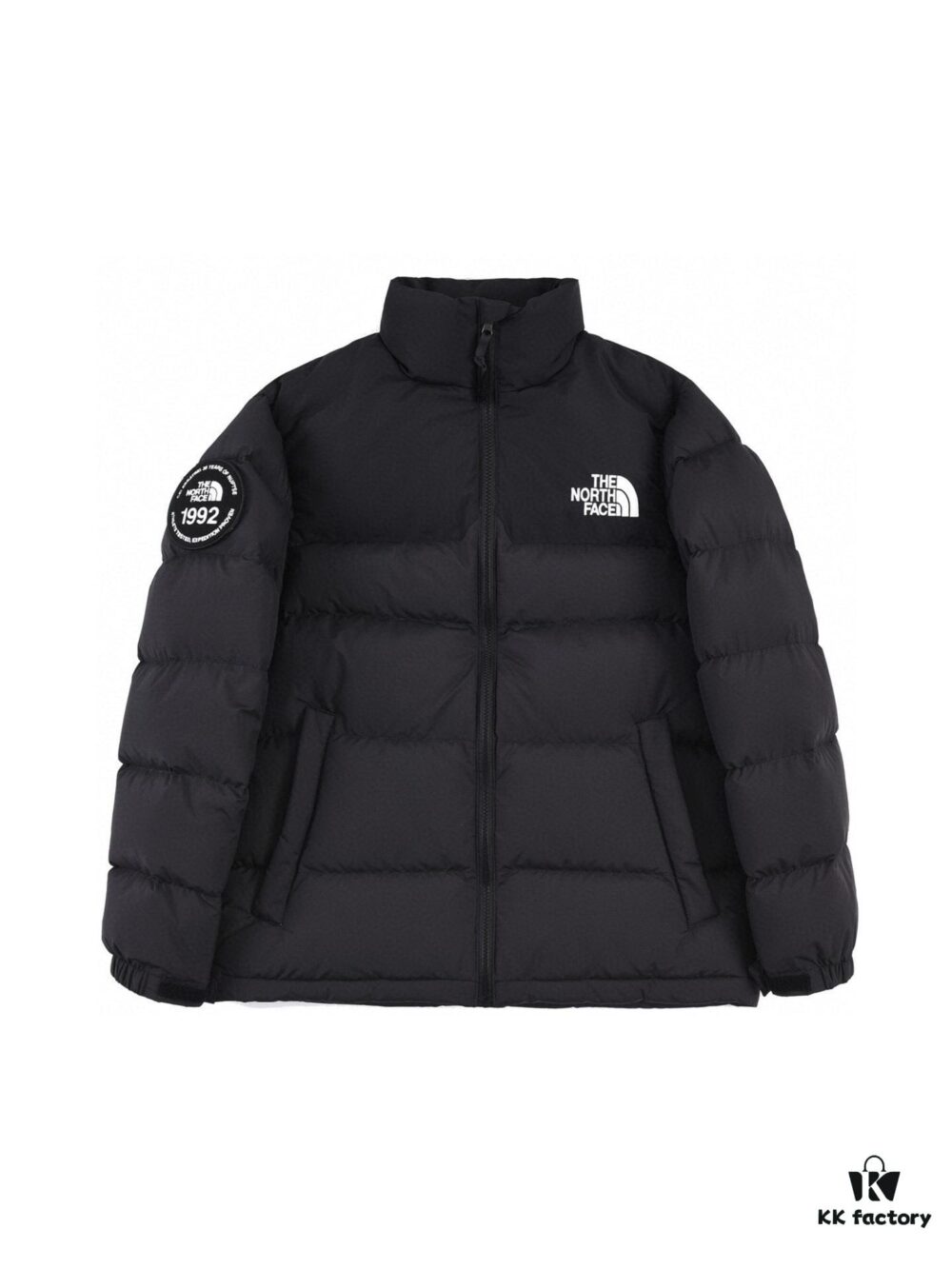 6931a2d8ccd8ab3d7af96fa1 THE NORTH FACE 1992 Cloud Print Black Down Jacket - Unisex, NFC Chip Version, Premium Edition