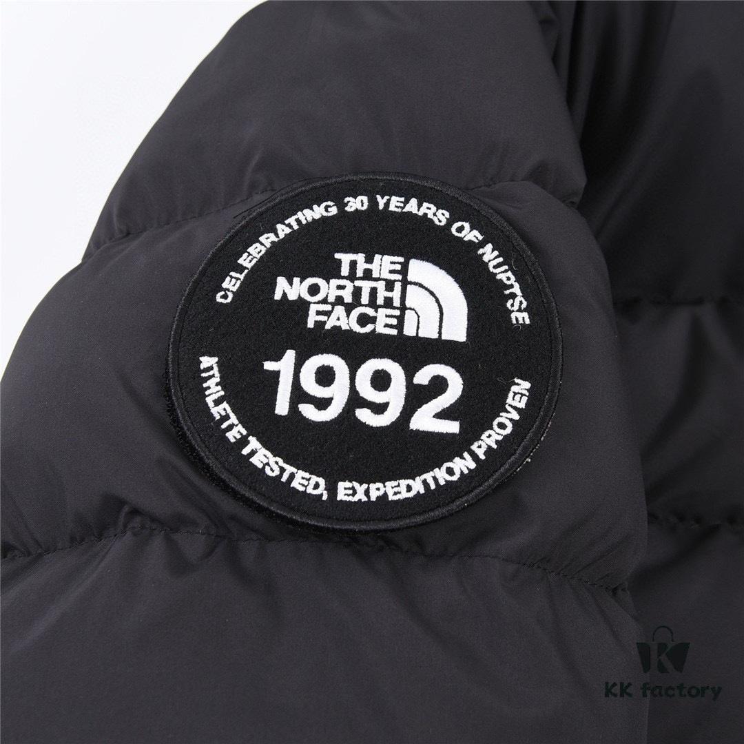 6931a2d8ccd8ab3d7af96fa5 THE NORTH FACE 1992 Cloud Print Black Down Jacket - Unisex, NFC Chip Version, Premium Edition