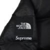 Supreme x The North Face 17FW Leather Nuptse Jacket - Premium Down Jacket with Genuine Leather
