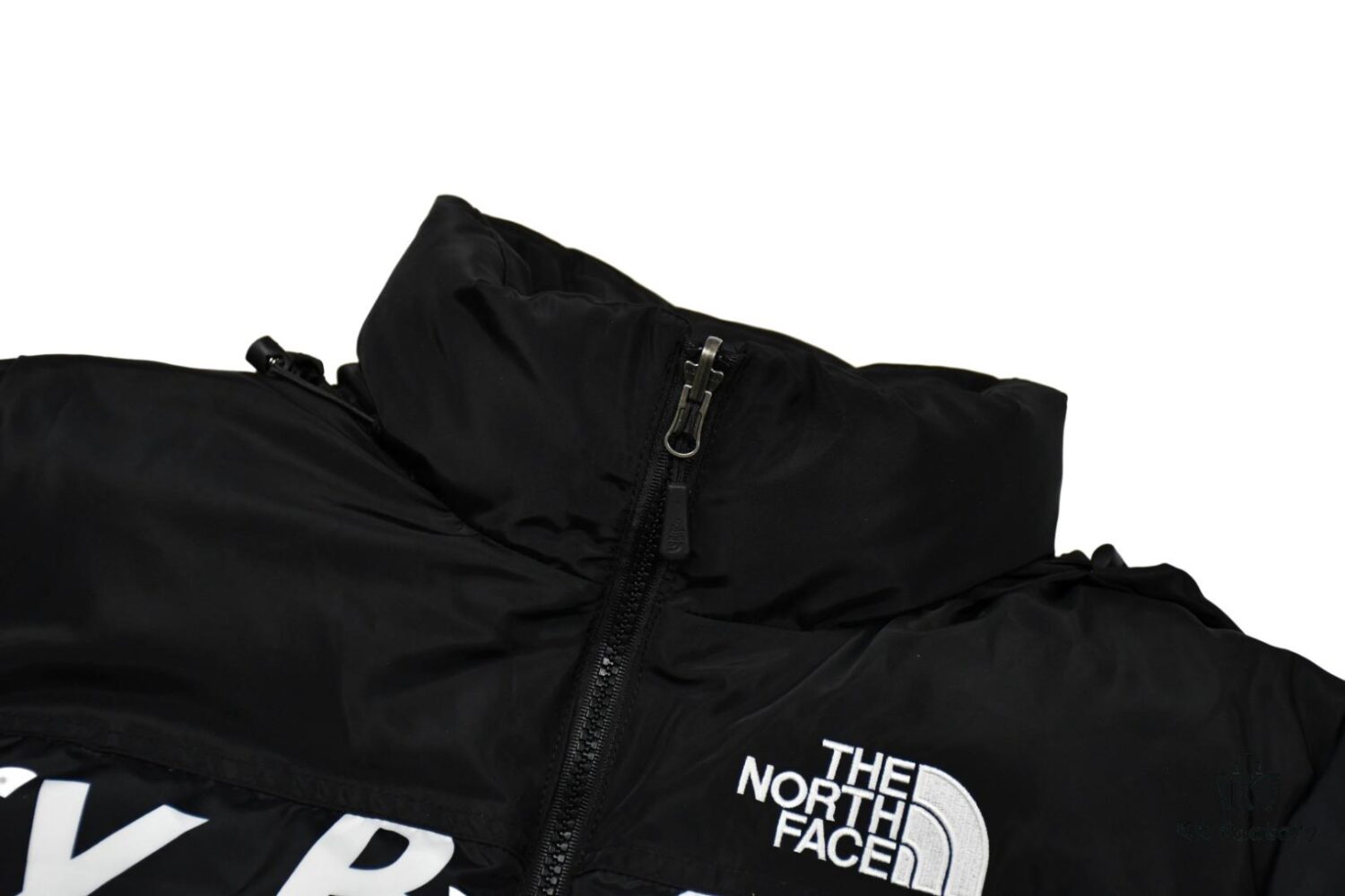 6931a2e0ccd8ab3d7af97030 Supreme x The North Face TNF 15FW By Any Means Collaborative Down Jacket (Full Alignment Lettering) with Hidden Hood