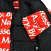 Supreme x The North Face TNF 15FW By Any Means Collaboration Down Jacket (Full Alignment Letters) with Hidden Hood