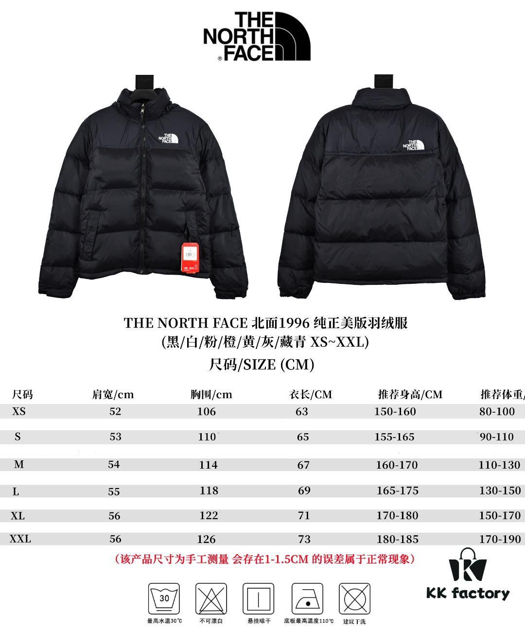 MX26 Top Version Exclusive High-Quality THE NORTH FACE 1996 US Version Authentic Down Jacket