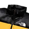 6931a2e3ccd8ab3d7af9706f Supreme x The North Face 17FW Leather Nuptse Jacket - Premium Down Puffer with Genuine Leather