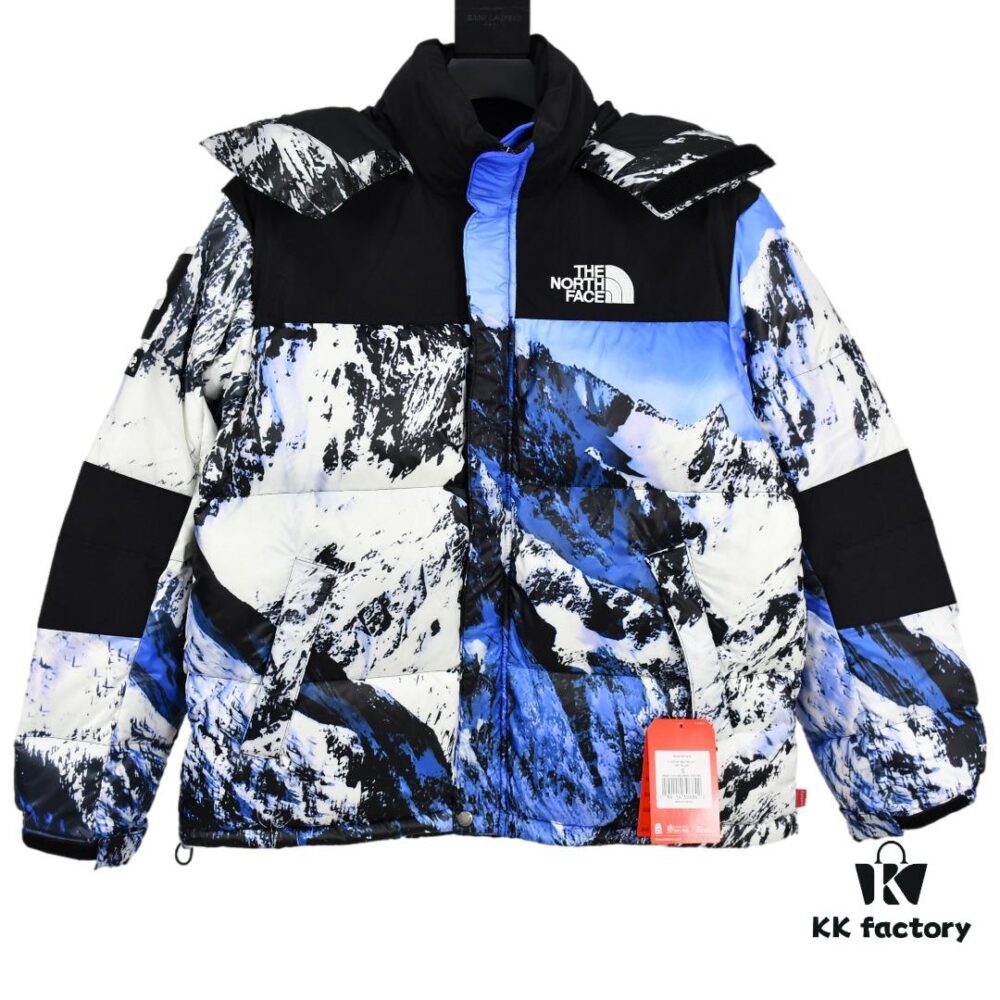 6931a2e4ccd8ab3d7af9707f Supreme x THE NORTH FACE 17FW Mountain Baltoro Jacket - Snow Mountain Down Jacket, MAX/Top Version, Exclusive Online High-Quality ZP Player Designated Version