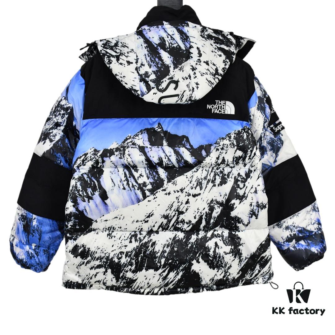 6931a2e4ccd8ab3d7af97080 Supreme x THE NORTH FACE 17FW Mountain Baltoro Jacket - Snow Mountain Down Jacket, MAX/Top Version, Exclusive Online High-Quality ZP Player Designated Version