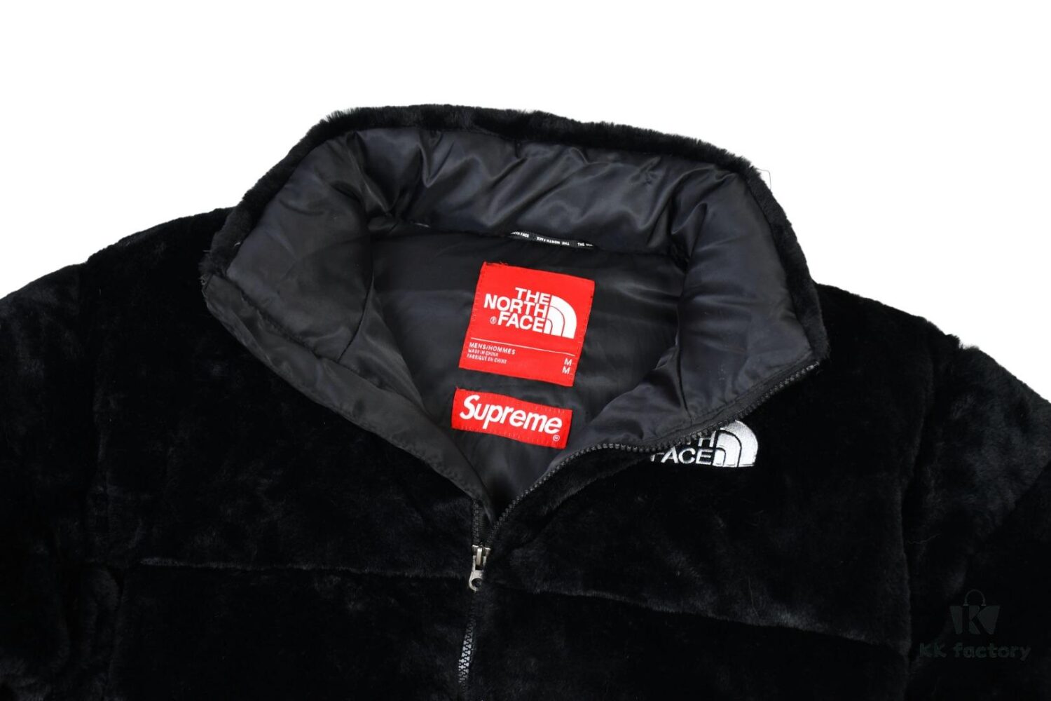 Supreme Week16 X The North Face Faux Fur Nuptse Collaborative Down Jacket