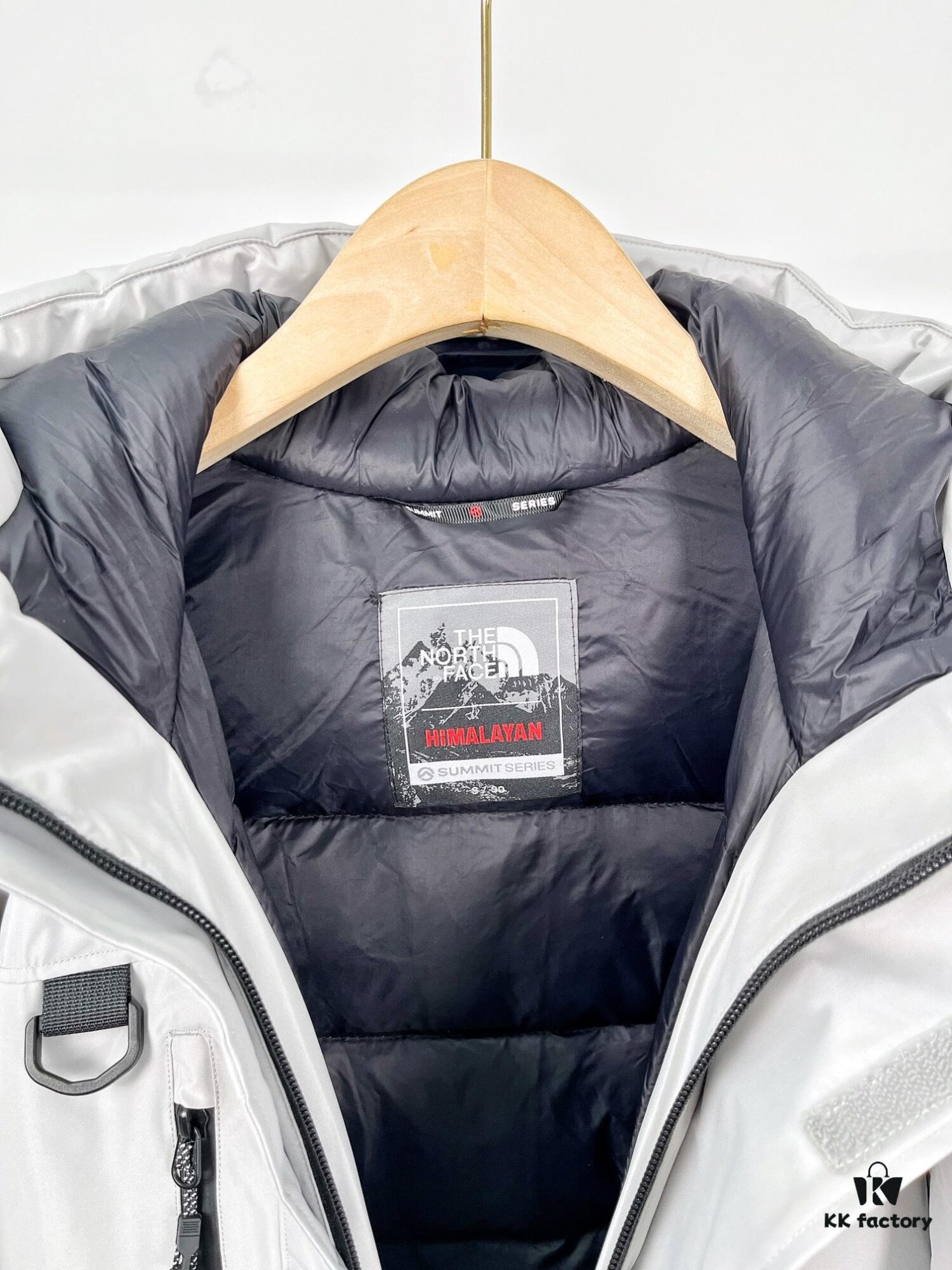 The North Face TNF Himalayan Summit Down Jacket with Dual Zippers