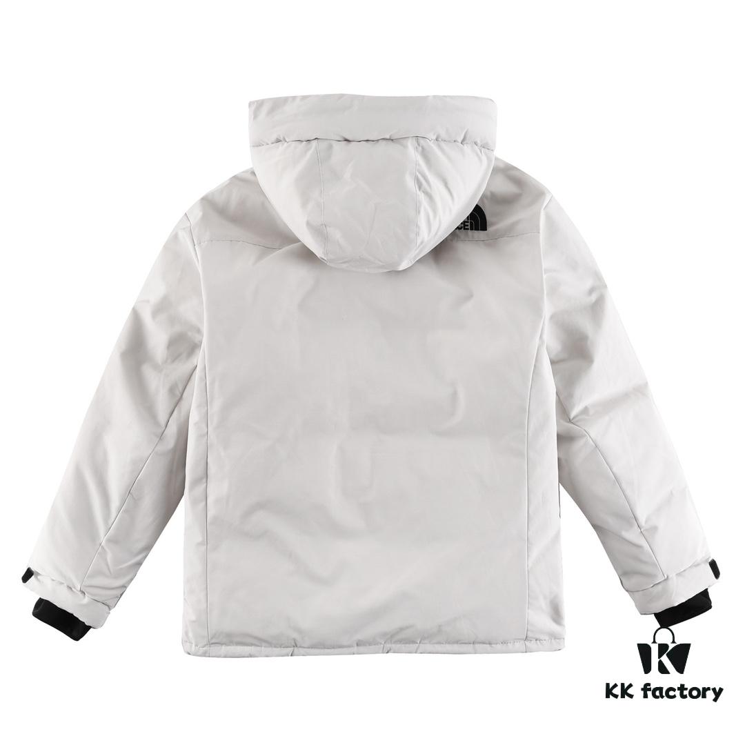 High-End Version Korean The North Face TNF Workwear Hooded Insulated Down Jacket