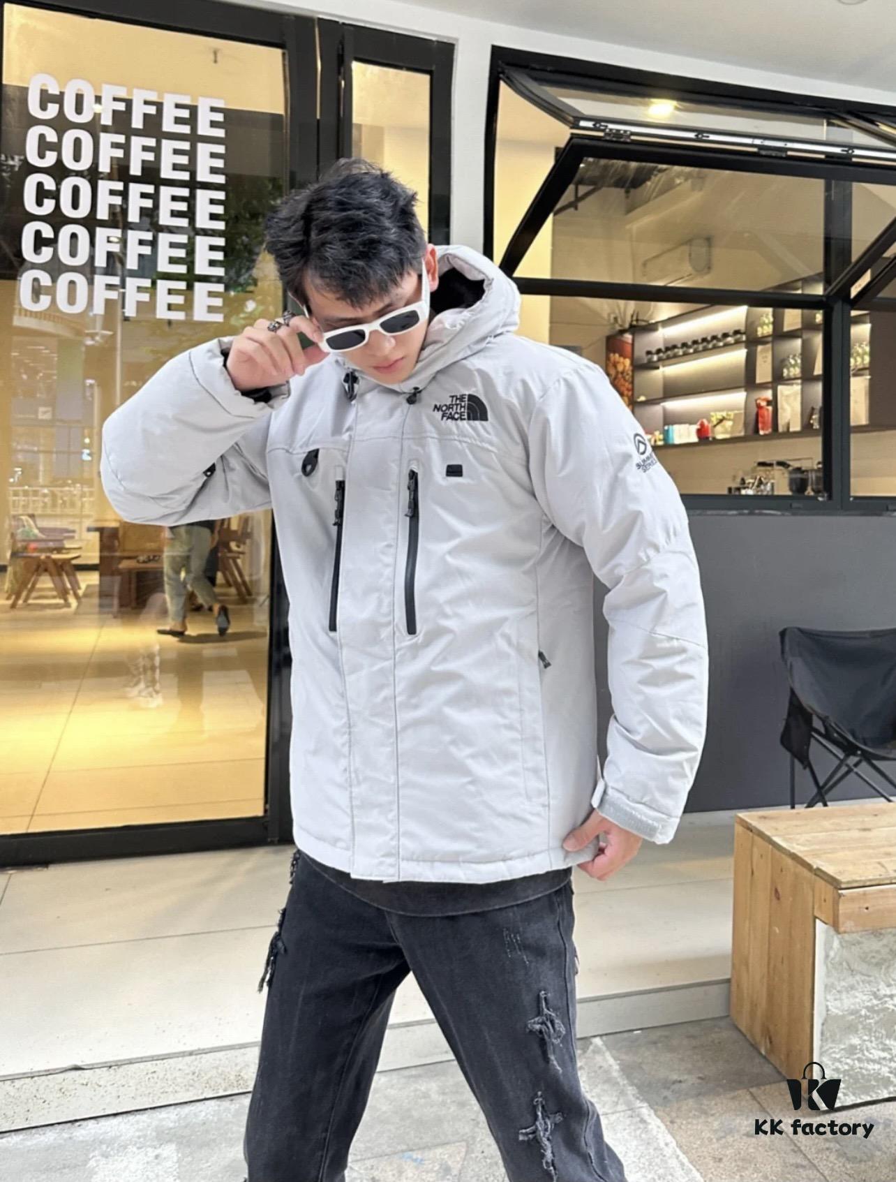 6931a2f6ccd8ab3d7af971d5 The North Face Himalaya Summit Three-in-One Ultimate Cold Protection Waterproof Hooded Down Jacket