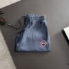 6931a2fdccd8ab3d7af97269 High-End CANADA GOOSE 2025 Spring/Summer New Casual Elastic Waist Loose Dyed Short Pants