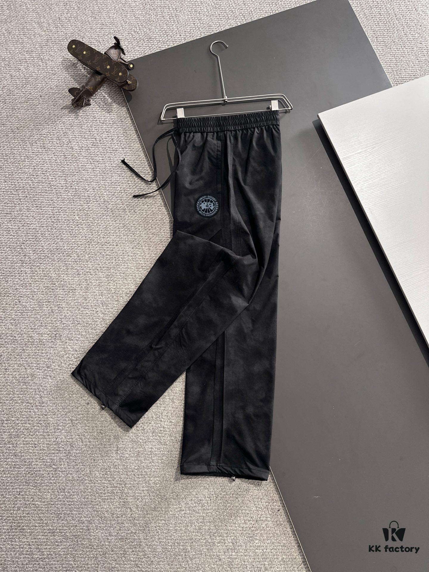 6931a301ccd8ab3d7af972a7 Canada Goose 2025 Spring/Summer New Elastic Waist Casual Pants, Lightweight Custom Counter Fabric, Highly Breathable and Comfortable, Exquisite Details, Brand-Inspired Design Concept Reflecting High Quality, Soft and Smooth Touch