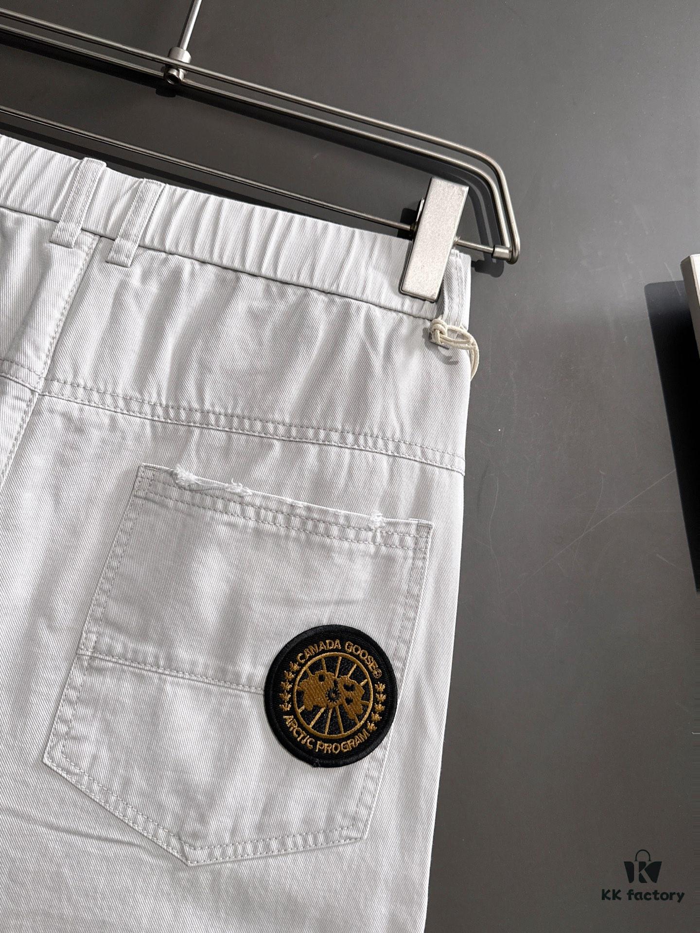 6931a301ccd8ab3d7af972b7 Canada Goose 2025 Spring/Summer New Elastic Waist Casual Pants, Lightweight Custom Fabric Designed for Breathability and Comfort, Exquisite Details, Premium Brand Design Concept, Soft and Smooth Touch