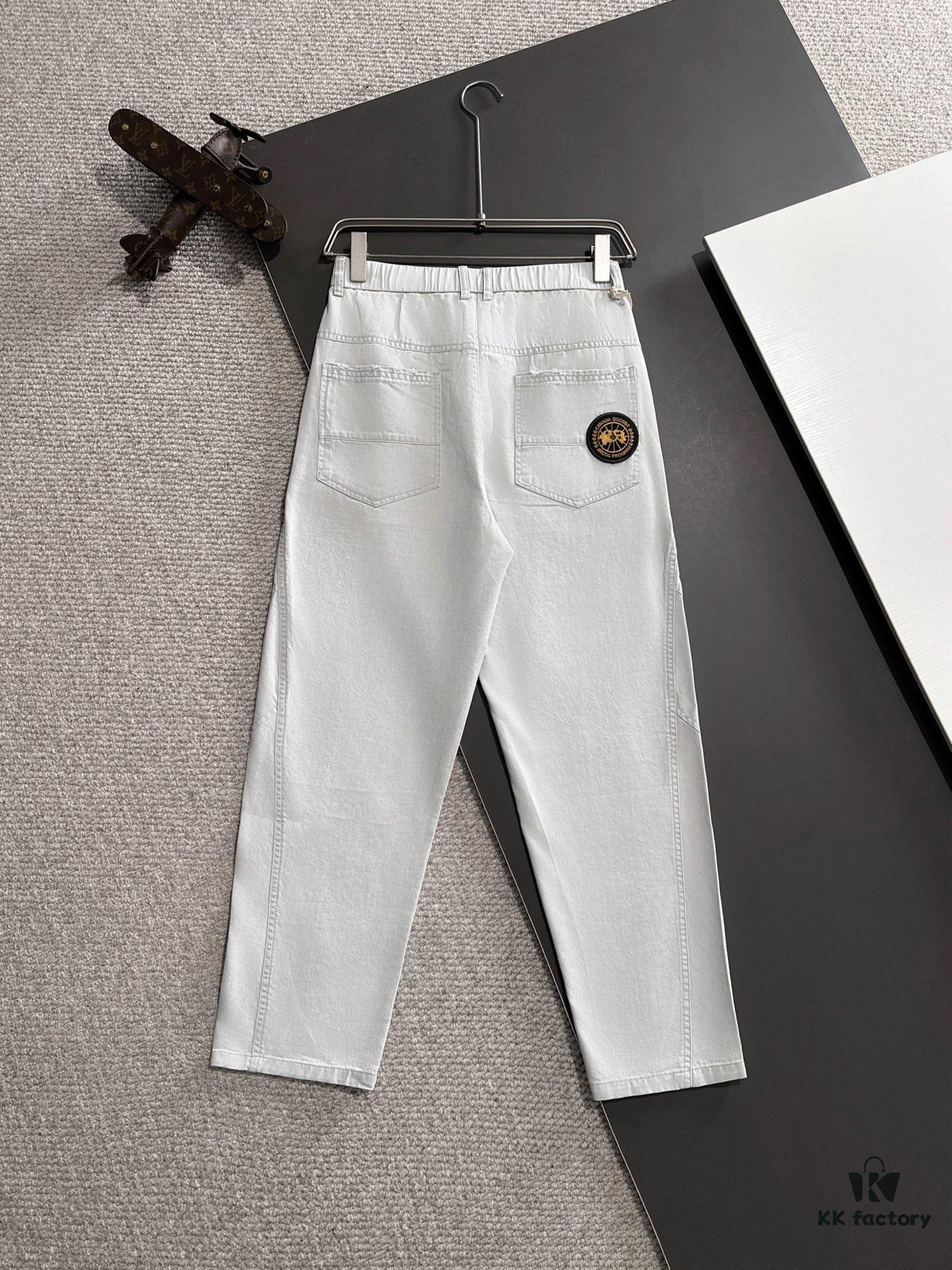 6931a302ccd8ab3d7af972ba Canada Goose 2025 Spring/Summer New Elastic Waist Casual Pants, Lightweight Custom Fabric Designed for Breathability and Comfort, Exquisite Details, Premium Brand Design Concept, Soft and Smooth Touch