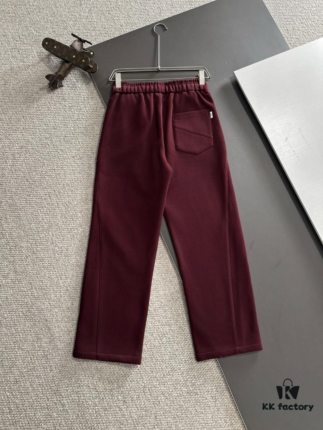 6931a303ccd8ab3d7af972cc Canada Goose 2025 Early Spring New Elastic Waist Casual Pants, Fleece-Lined and Thickened for Warmth
