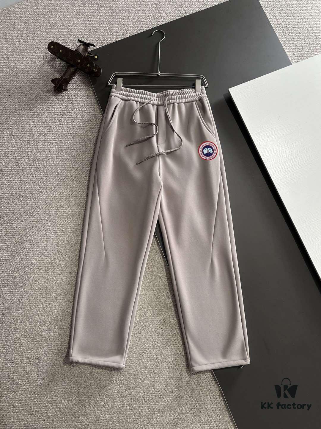 6931a303ccd8ab3d7af972d6 Next-Day Shipping Canada Goose 2024 Autumn/Winter New Casual Pants with Elastic Waist, Fleece-Lined and Thickened, Premium Custom Fabric, Breathable and Comfortable, Exquisite Details, Brand-Inspired Design Concept Reflecting High Quality, Soft and Smooth Touch