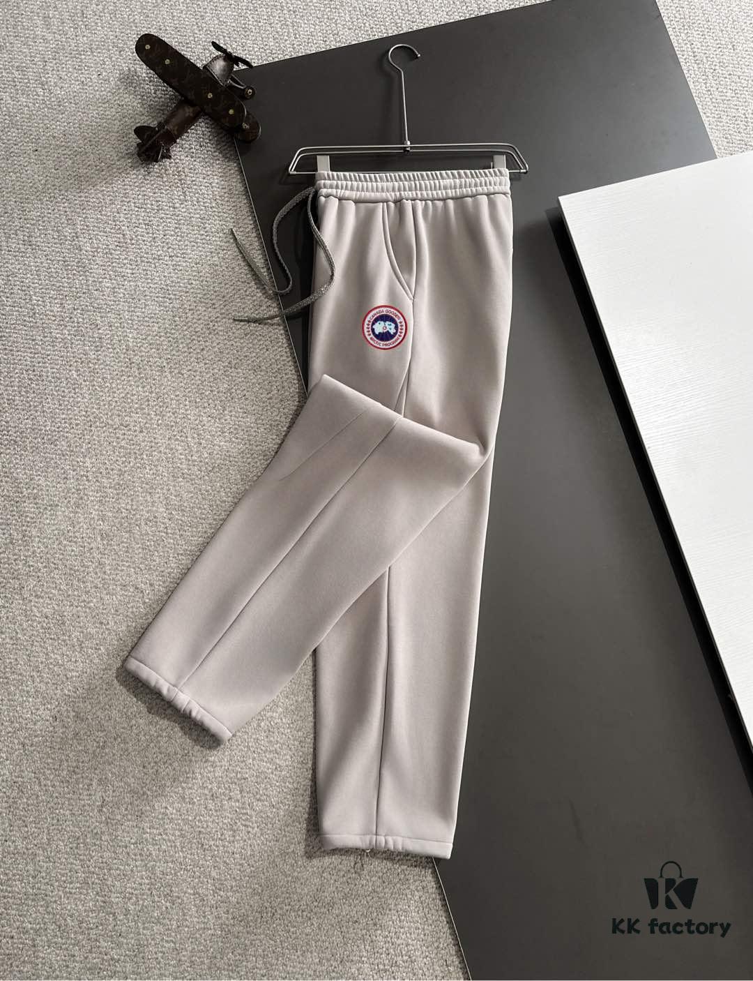 6931a303ccd8ab3d7af972dc Next-Day Shipping Canada Goose 2024 Autumn/Winter New Casual Pants with Elastic Waist, Fleece-Lined and Thickened, Premium Custom Fabric, Breathable and Comfortable, Exquisite Details, Brand-Inspired Design Concept Reflecting High Quality, Soft and Smooth Touch