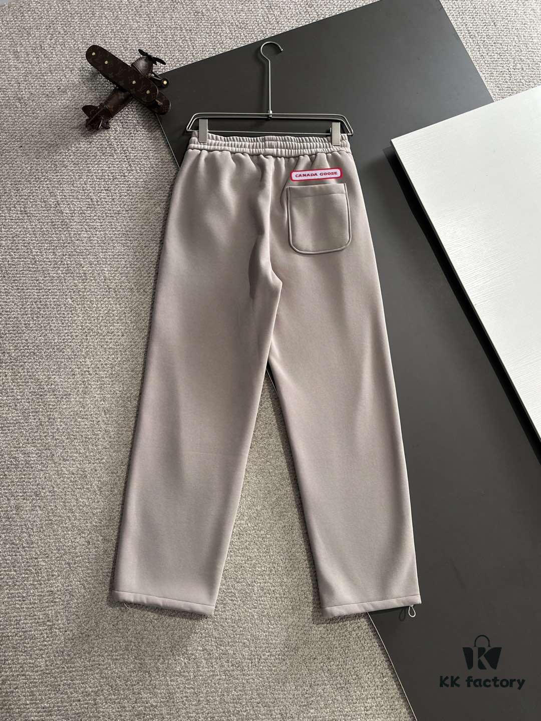6931a303ccd8ab3d7af972de Next-Day Shipping Canada Goose 2024 Autumn/Winter New Casual Pants with Elastic Waist, Fleece-Lined and Thickened, Premium Custom Fabric, Breathable and Comfortable, Exquisite Details, Brand-Inspired Design Concept Reflecting High Quality, Soft and Smooth Touch