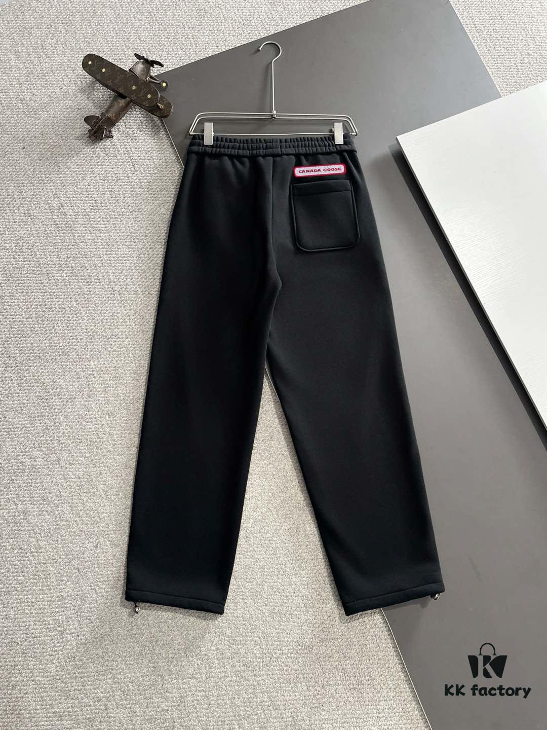 6931a304ccd8ab3d7af972e7 Next-Day Shipping Canada Goose 2024 Autumn/Winter New Casual Pants with Elastic Waist, Fleece-Lined and Thickened, Premium Custom Fabric, Breathable and Comfortable, Exquisite Details, Brand-Inspired Design Concept Reflecting High Quality, Soft and Smooth Touch