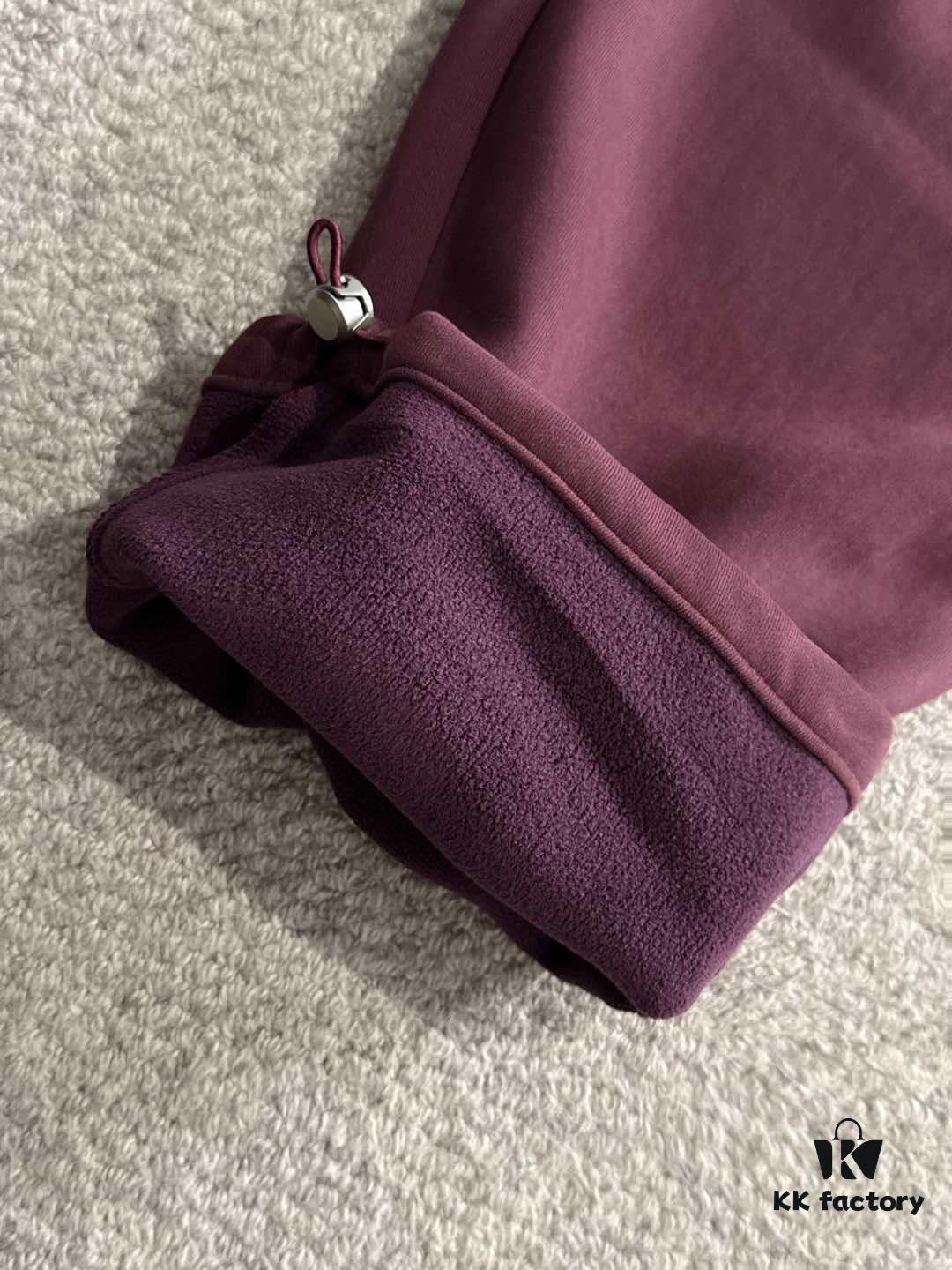 6931a304ccd8ab3d7af972ec Large Goose 2024 Autumn/Winter New Casual Elastic Waist Pants, Fleece-Lined and Thickened, Premium Custom Fabric, Breathable and Comfortable, Exquisite Details, Brand-Inspired Design, High-Quality Craftsmanship, Soft and Smooth Touch