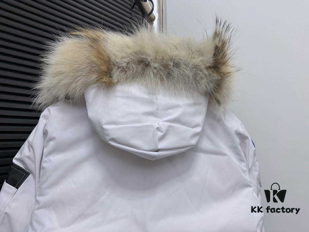 Canada Goose Expedition Parka 08 Mens/Womens Unisex Mid-Length Winter Coat - Top Tier Replica Version with Optional Arctic Wolf Fur Trim