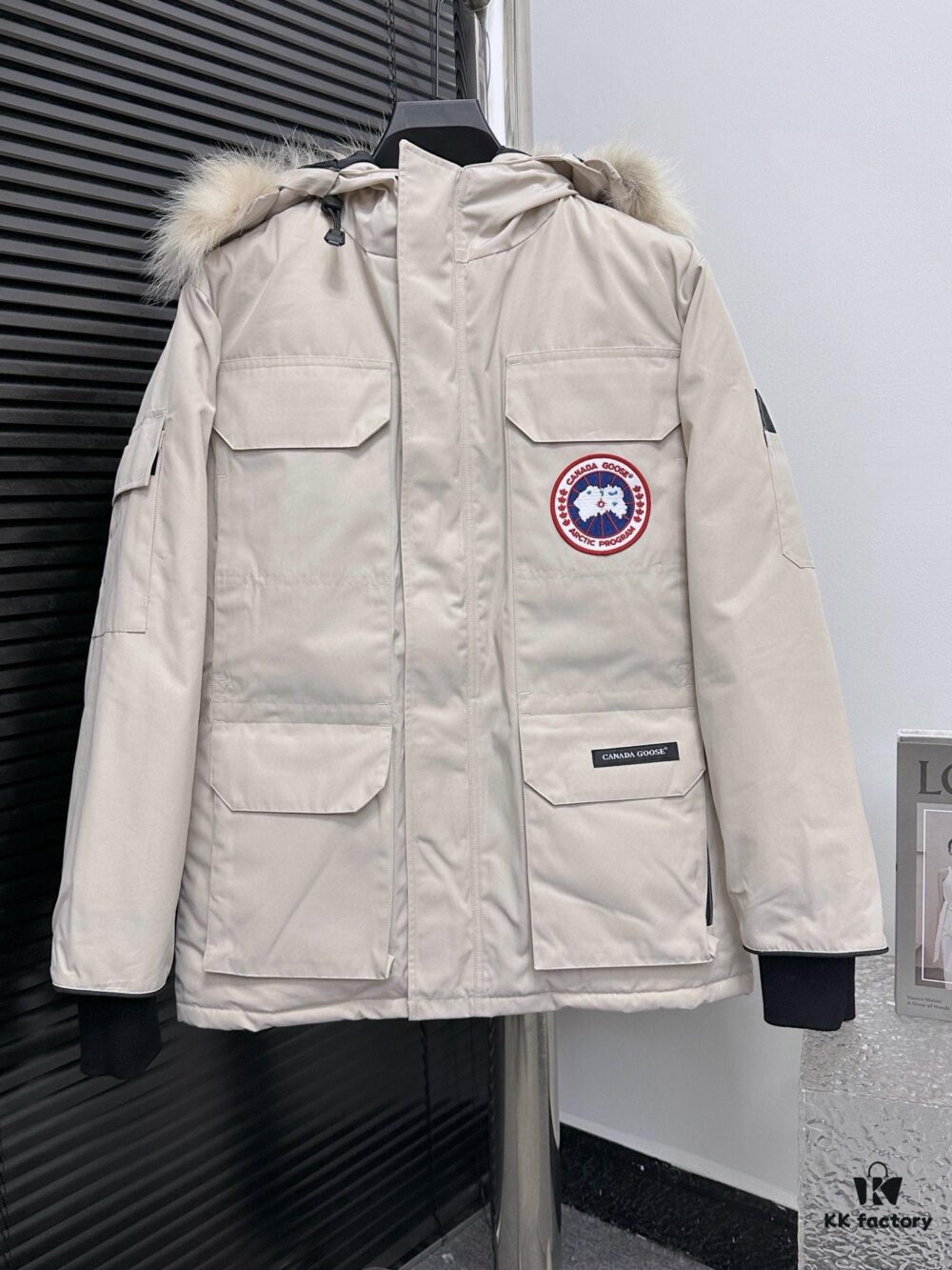 6931a310ccd8ab3d7af973da Canada Goose Expedition Parka 08 Men's and Women's Unisex Mid-Length Winter Coat - Premium Version with Wolf Fur Hood (Optional)