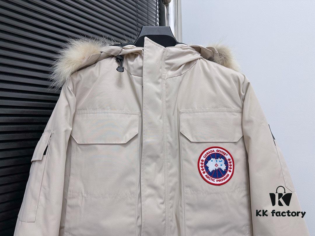 6931a310ccd8ab3d7af973db Canada Goose Expedition Parka 08 Men's and Women's Unisex Mid-Length Winter Coat - Premium Version with Wolf Fur Hood (Optional)