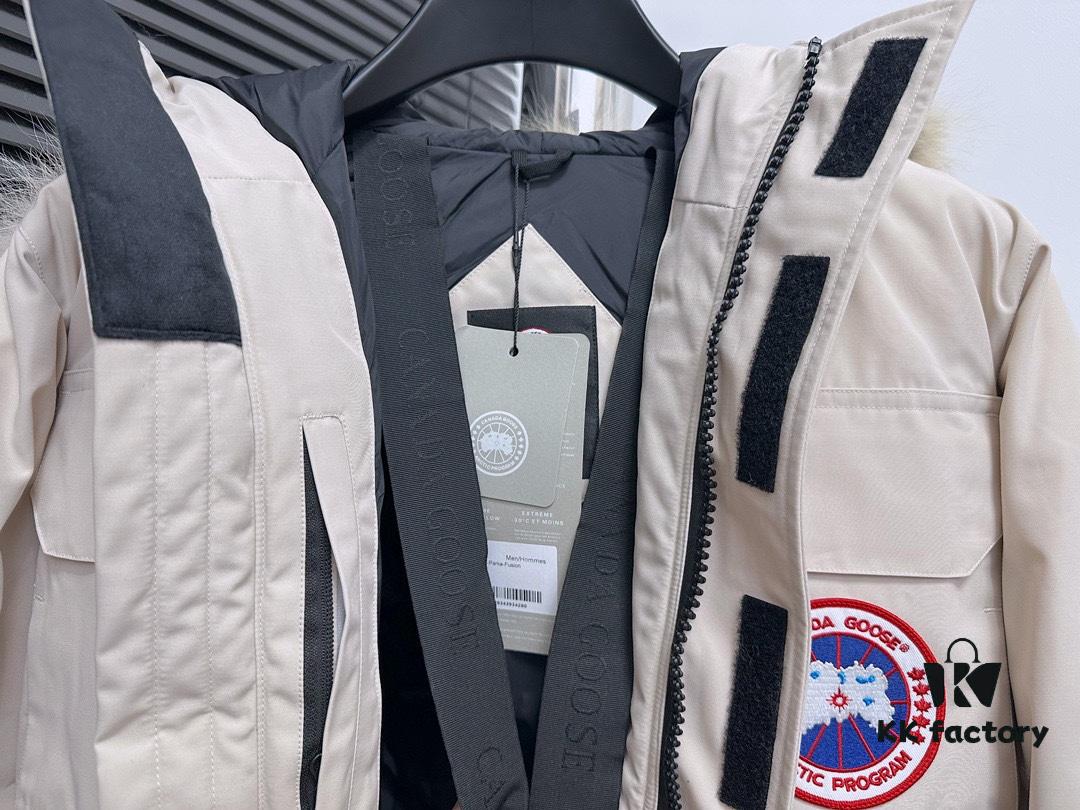 6931a311ccd8ab3d7af973dc Canada Goose Expedition Parka 08 Men's and Women's Unisex Mid-Length Winter Coat - Premium Version with Wolf Fur Hood (Optional)