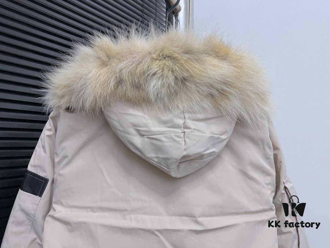 6931a311ccd8ab3d7af973de Canada Goose Expedition Parka 08 Men's and Women's Unisex Mid-Length Winter Coat - Premium Version with Wolf Fur Hood (Optional)