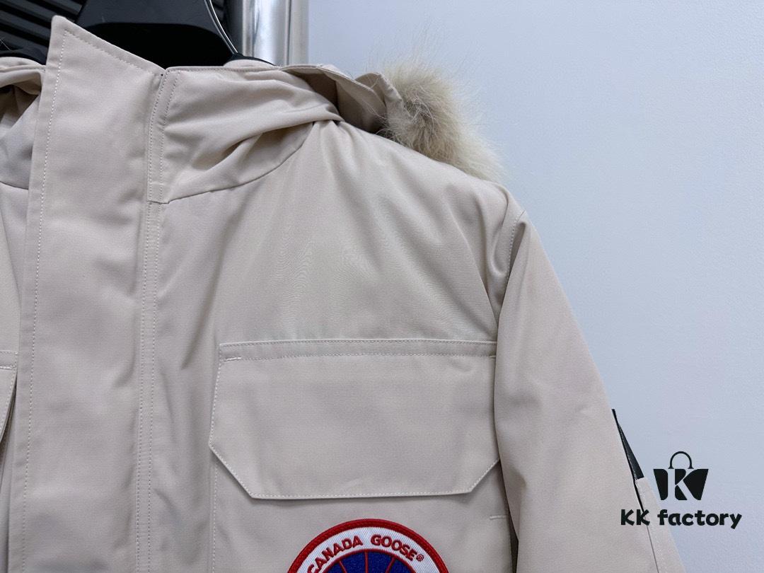 6931a311ccd8ab3d7af973df Canada Goose Expedition Parka 08 Men's and Women's Unisex Mid-Length Winter Coat - Premium Version with Wolf Fur Hood (Optional)