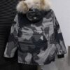 6931a311ccd8ab3d7af973e4 Canada Goose Expedition Parka 08 Men's and Women's Unisex Mid-Length Winter Coat - Top Counterfeit Version with Black Color (Wolf Fur Optional)