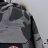 6931a311ccd8ab3d7af973e5 Canada Goose Expedition Parka 08 Men's and Women's Unisex Mid-Length Winter Coat - Top Counterfeit Version with Black Color (Wolf Fur Optional)
