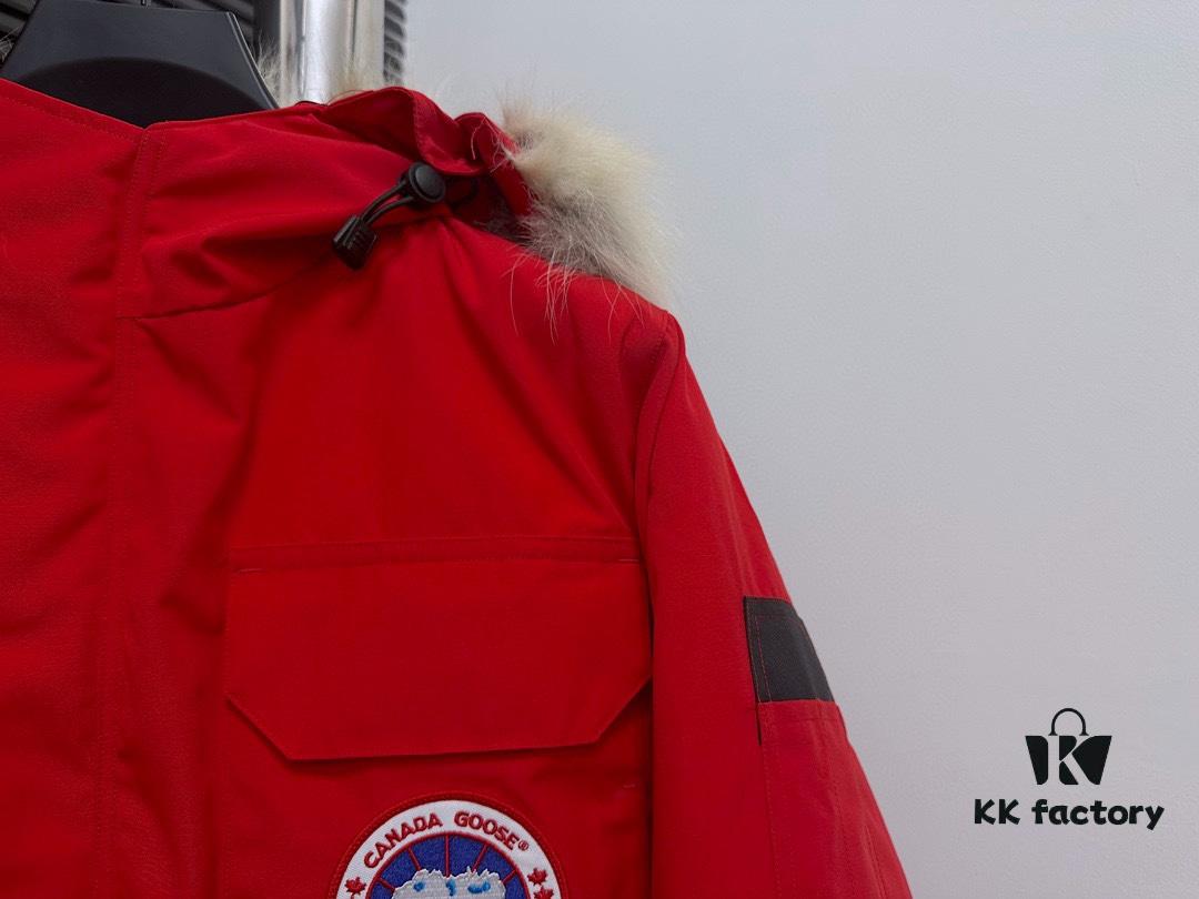 6931a312ccd8ab3d7af973f1 Canada Goose 24 New Arrival 08 Model Unisex Expedition Parka - Black (Wolf Fur Collar Optional)