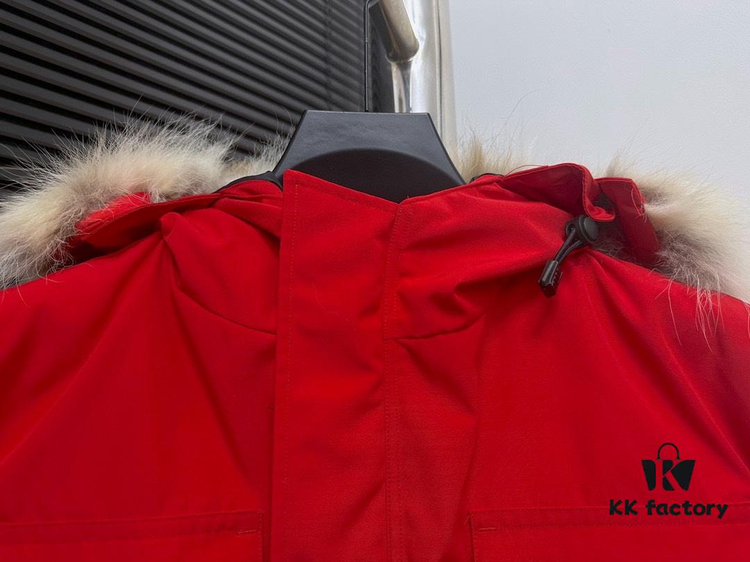 6931a312ccd8ab3d7af973f2 Canada Goose 24 New Arrival 08 Model Unisex Expedition Parka - Black (Wolf Fur Collar Optional)