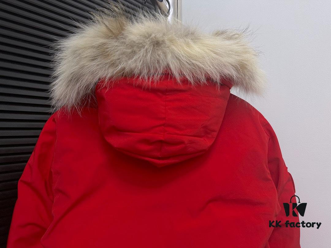 6931a312ccd8ab3d7af973f6 Canada Goose 24 New Arrival 08 Model Unisex Expedition Parka - Black (Wolf Fur Collar Optional)
