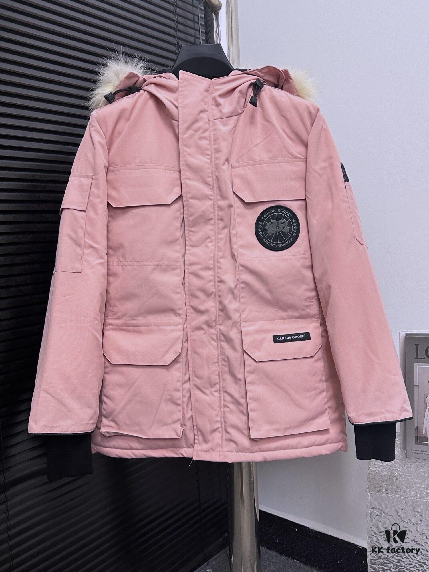 6931a312ccd8ab3d7af973fc Canada Goose Expedition Parka 08 Men's and Women's Unisex Mid-Length Winter Coat - Top-Tier Proxy Purchase Version (Wolf Fur Collar Optional)