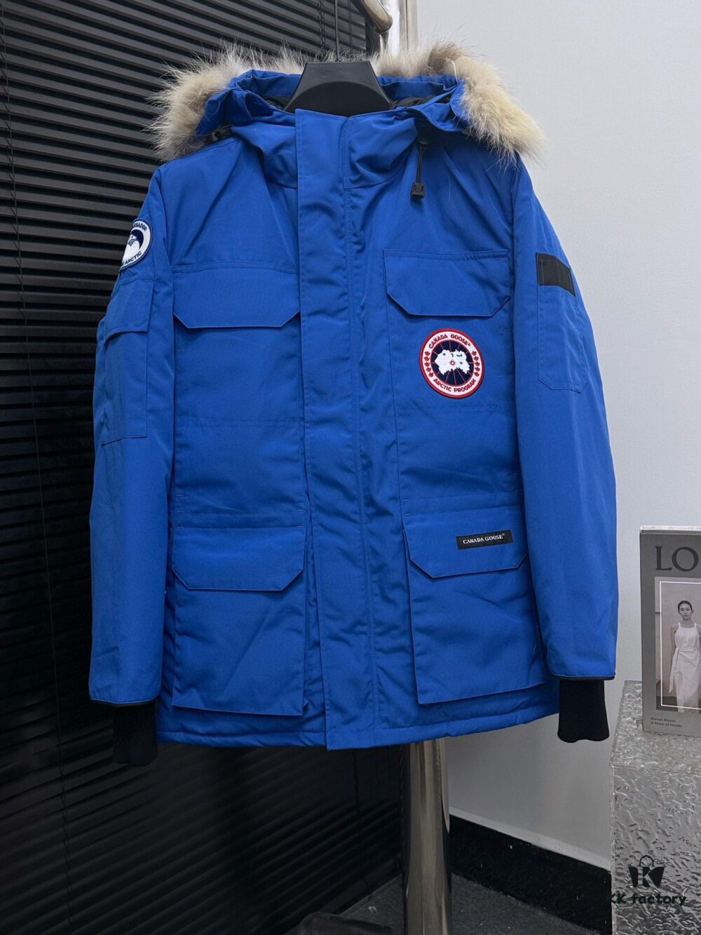 6931a313ccd8ab3d7af9740a Canada Goose Expedition Parka Model 08 Unisex - Premium Replica Version (Black with Wolf Fur Hood Trim Optional)