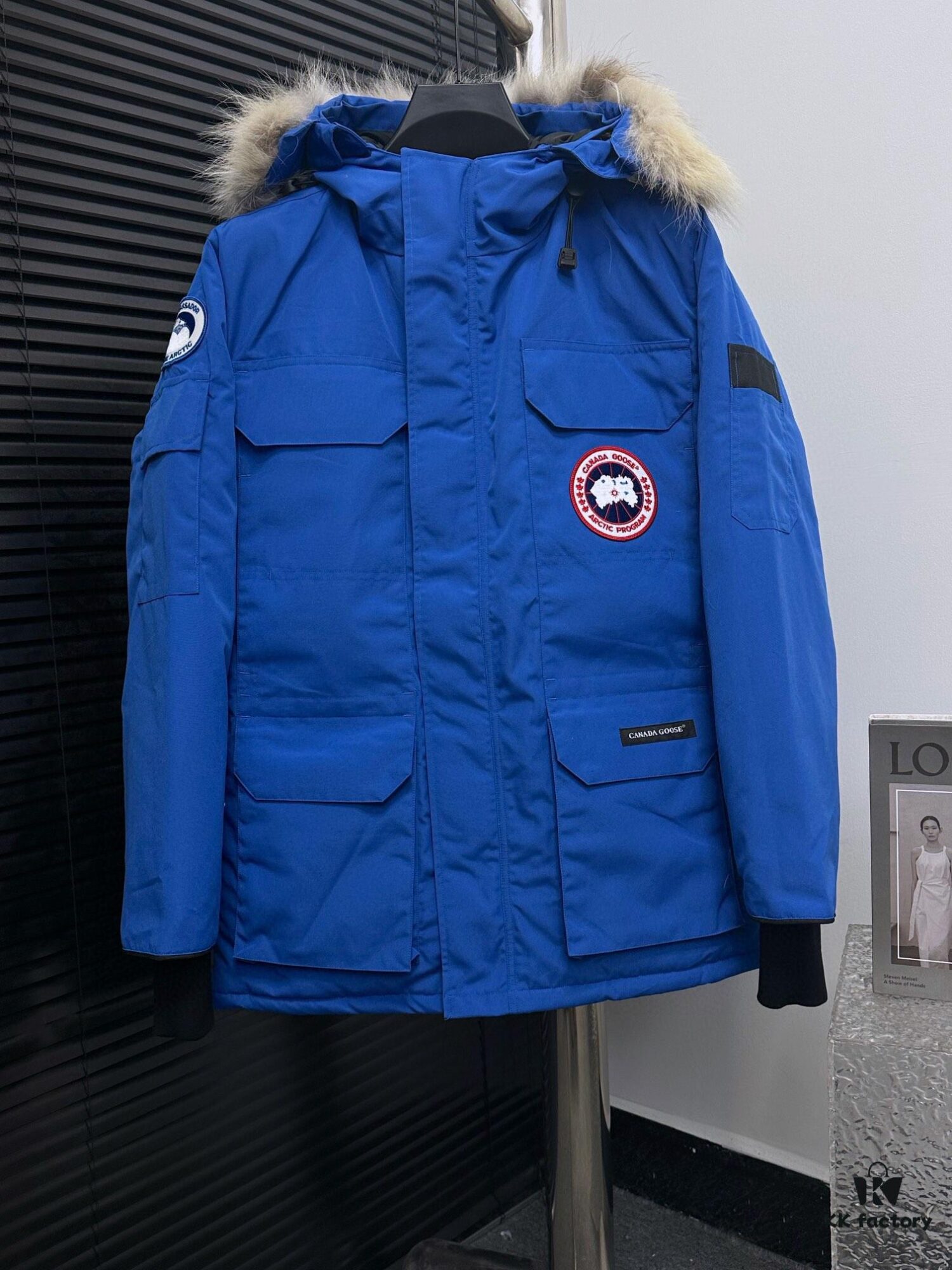 6931a313ccd8ab3d7af9740a Canada Goose Expedition Parka Model 08 Unisex - Premium Replica Version (Black with Wolf Fur Hood Trim Optional)