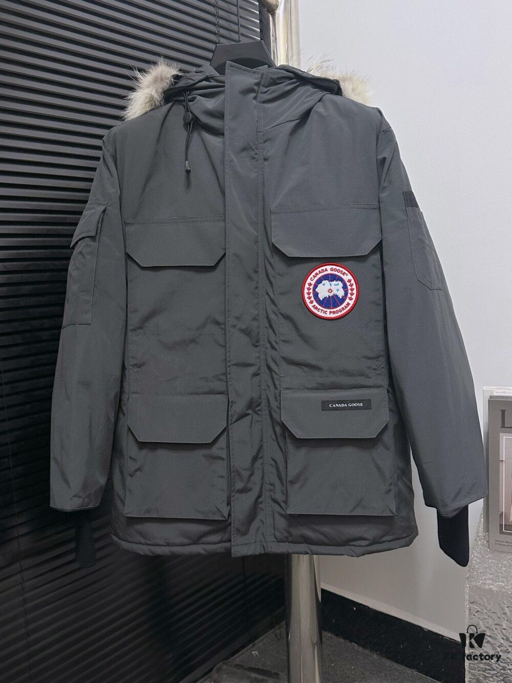 6931a314ccd8ab3d7af97421 Canada Goose Expedition Parka 08 Men Women Unisex - Black (Wolf Fur Collar Optional)