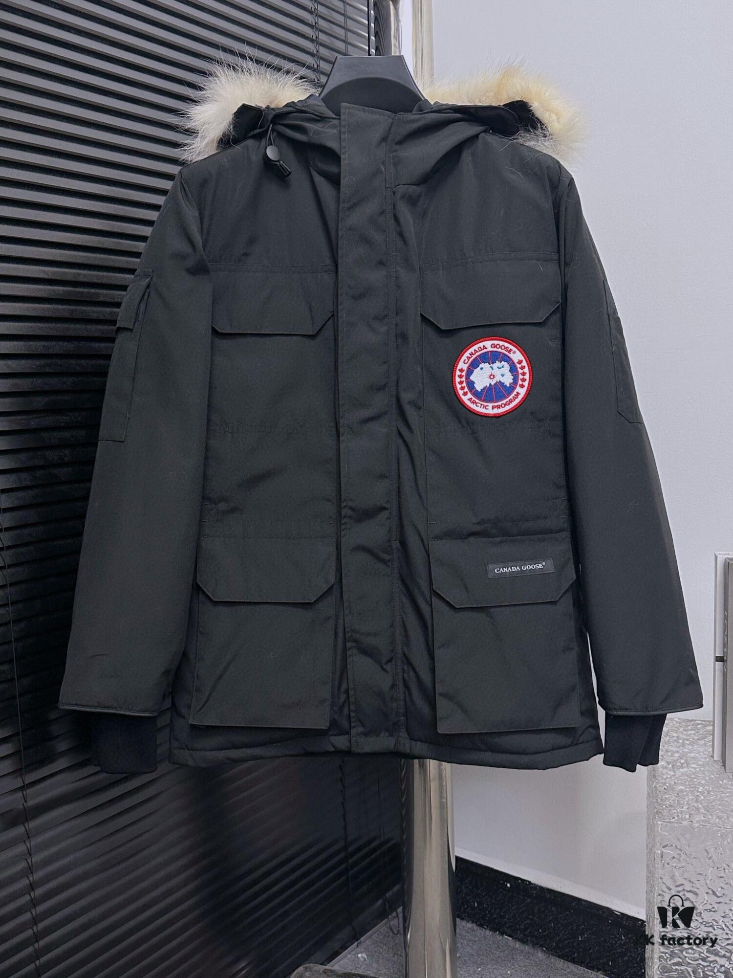6931a315ccd8ab3d7af9742f Canada Goose Expedition Parka 08 Mens/Womens Unisex Mid-Length Winter Coat - Premium Version with Black Color (Optional Arctic Wolf Fur Trim)