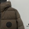 6931a315ccd8ab3d7af9743a CANADA GOOSE Inspired Hooded Down Jacket, Couples Style, Popular Fashion Design with 90% White Goose Down, Black Lightweight Puff Version